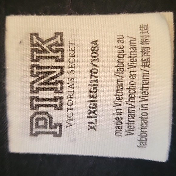 PINK Hoodie SZ XL - Picture 3 of 7